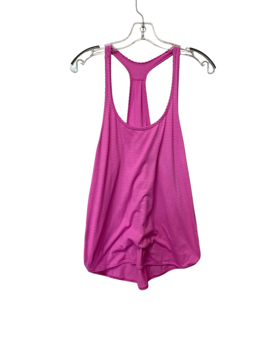 Athletic Tank Top By Lululemon In Pink, Size: S