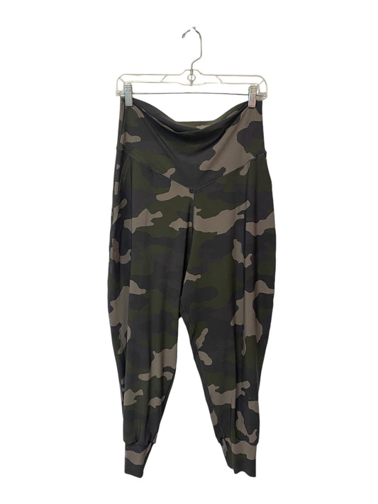 Athletic Leggings By Aerie In Camouflage Print, Size: Xl