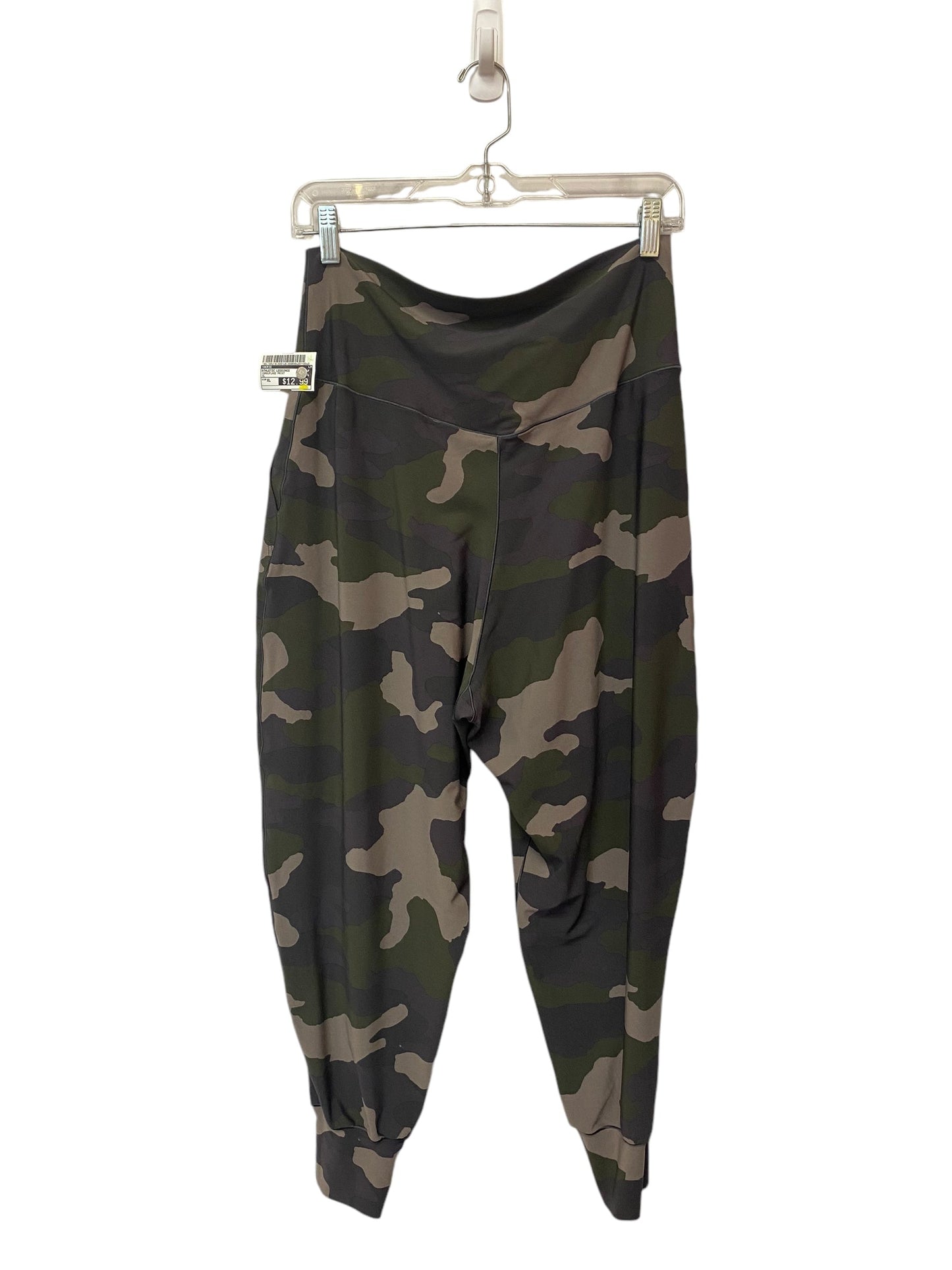 Athletic Leggings By Aerie In Camouflage Print, Size: Xl