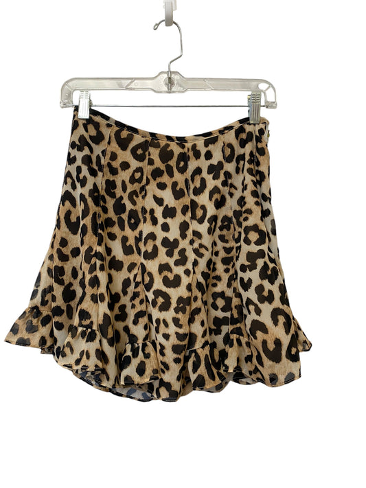 Skirt Midi By Clothes Mentor In Animal Print, Size: M