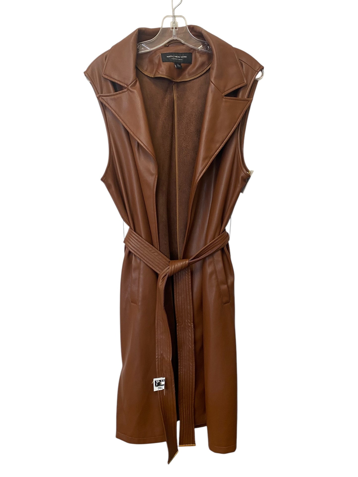 Vest Other By Marc New York In Brown, Size: L