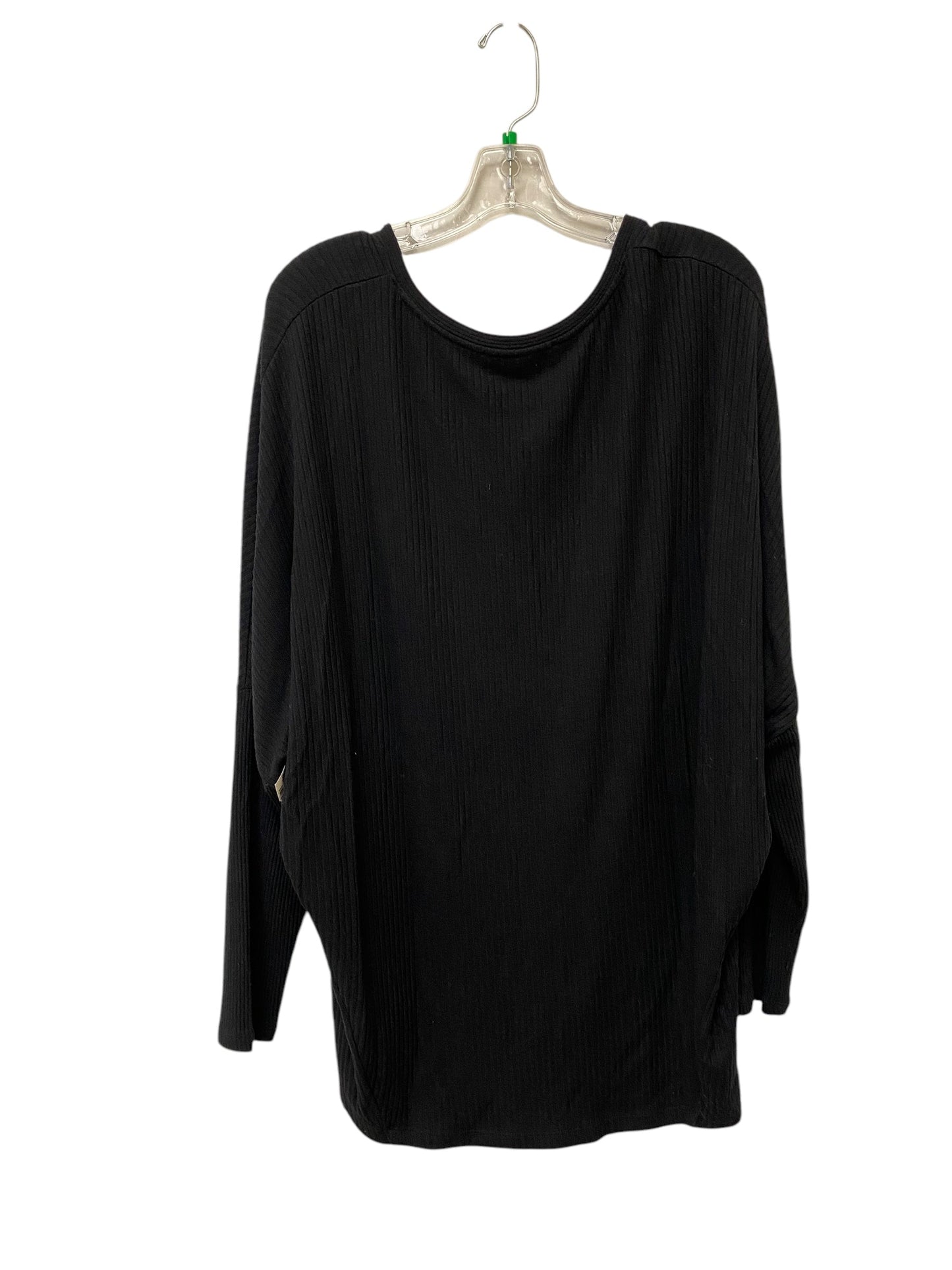 Top Long Sleeve By White House Black Market In Black, Size: L