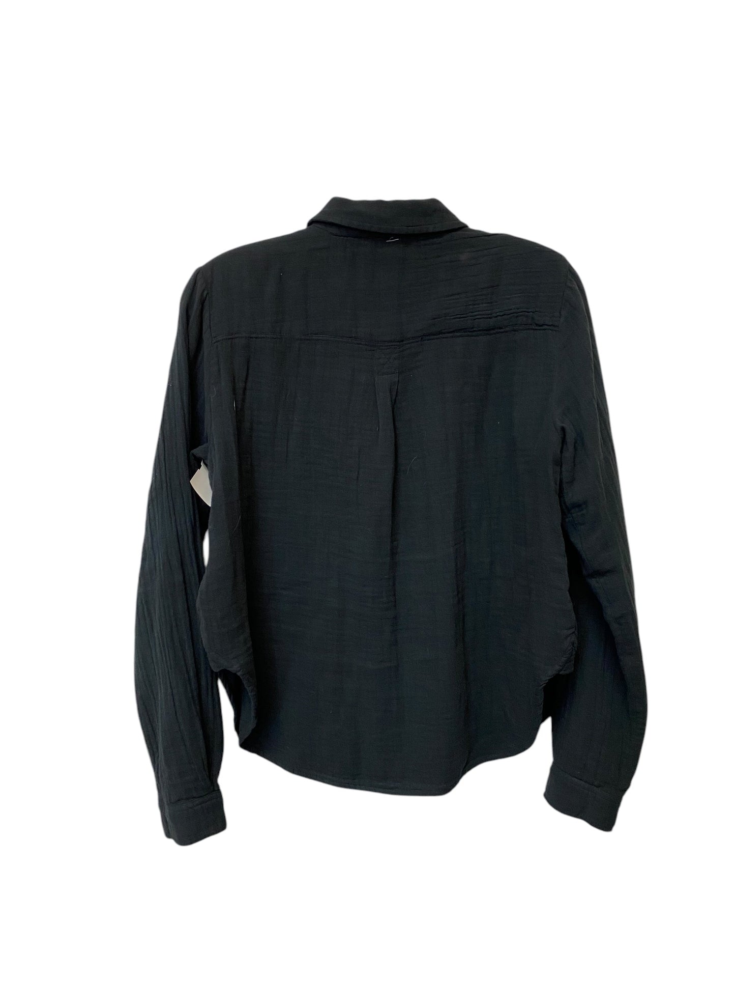 Top Long Sleeve By Pilcro In Black, Size: S