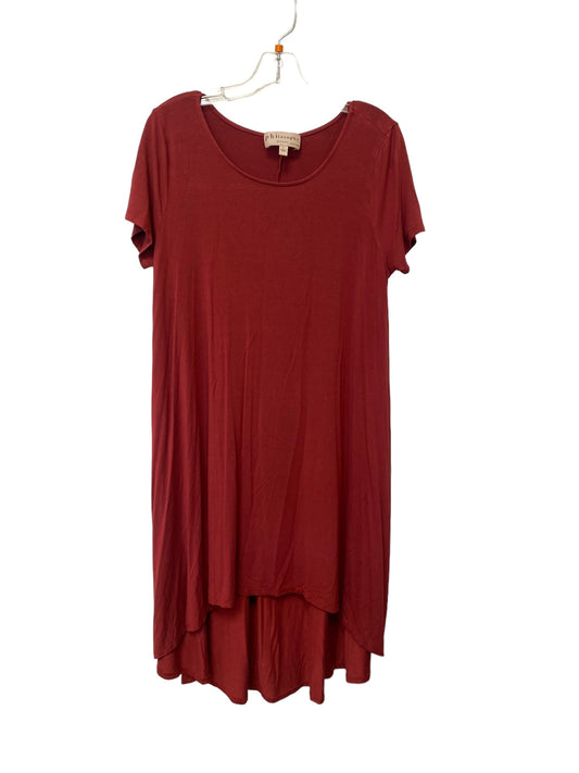 Red Dress Casual Midi Philosophy, Size L