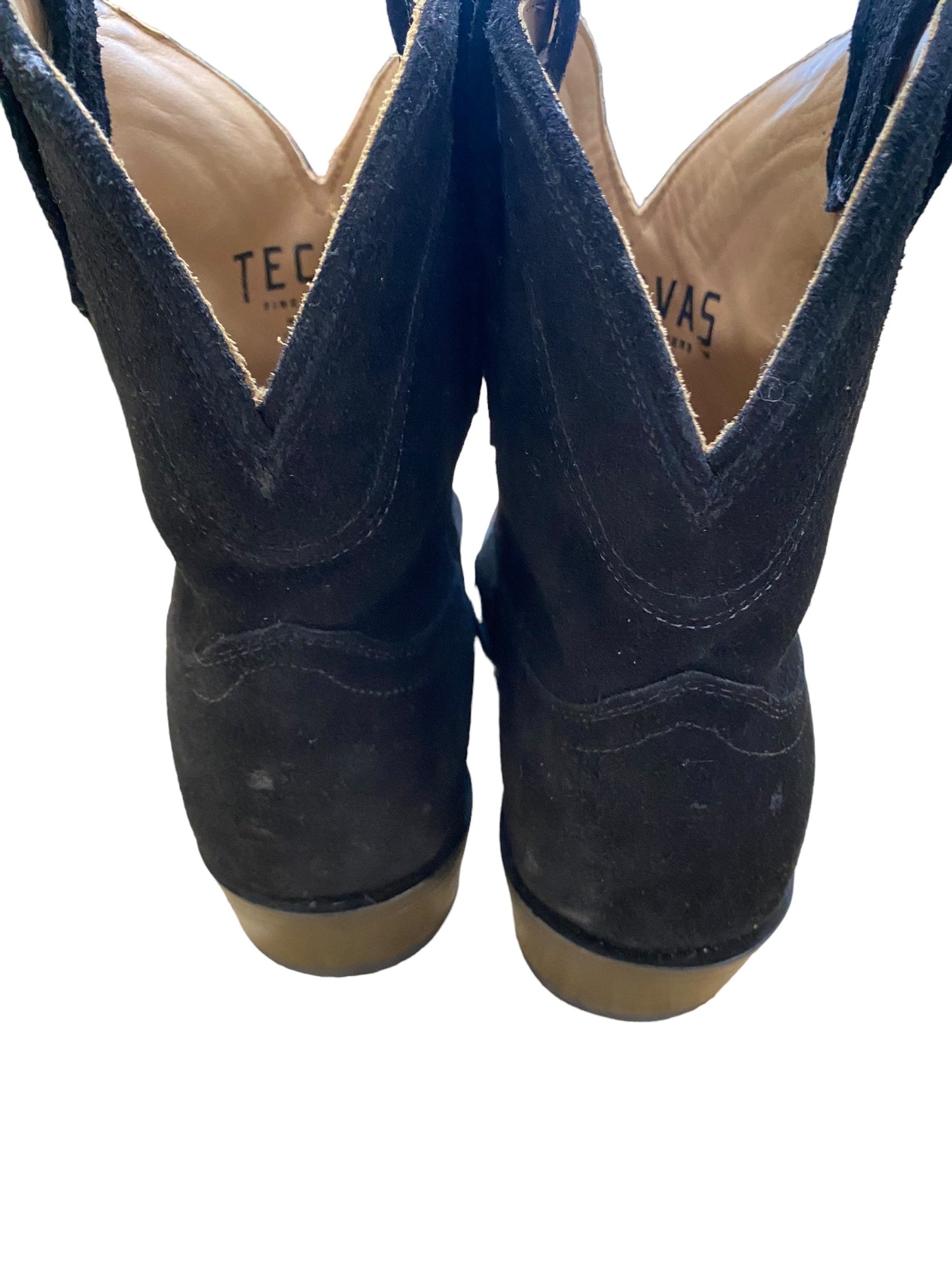 Black Boots Western Clothes Mentor, Size 7.5