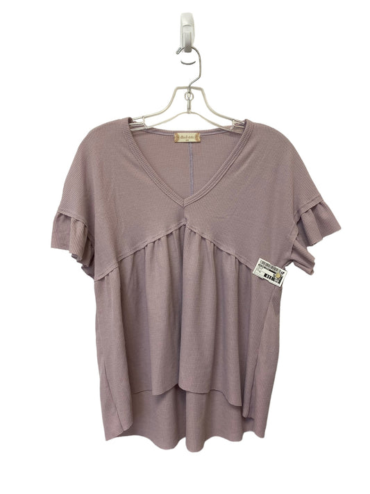 Purple Top Short Sleeve Altard State, Size Xs