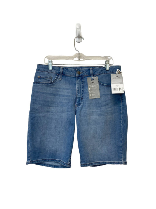 Blue Denim Shorts Lee, Size 14