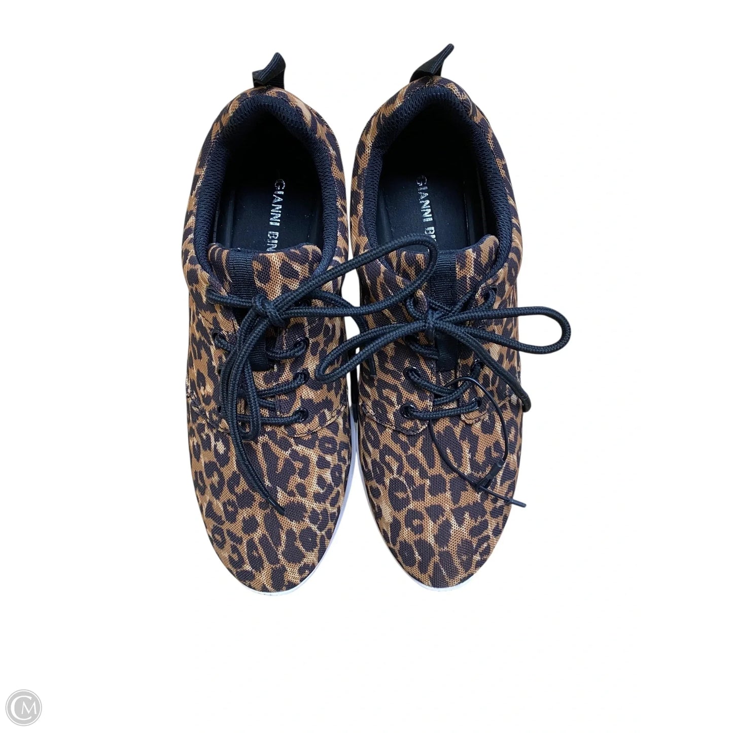 Shoes Athletic By Gianni Bini In Animal Print, Size: 8.5