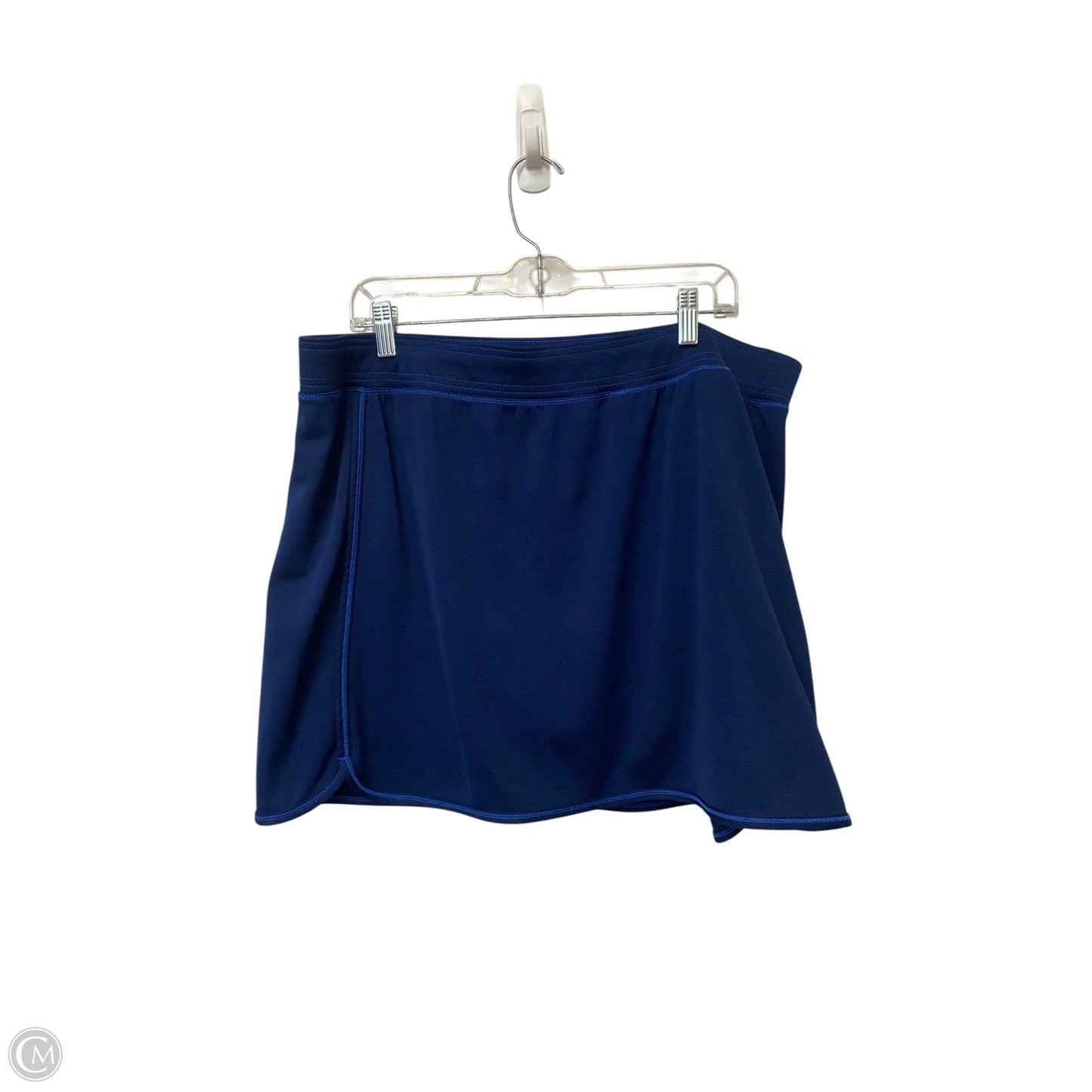 Athletic Skort By St Johns Bay In Blue, Size: 1x