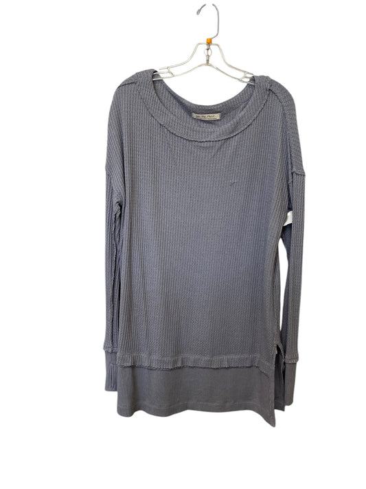 Top Long Sleeve By We The Free In Grey, Size: S