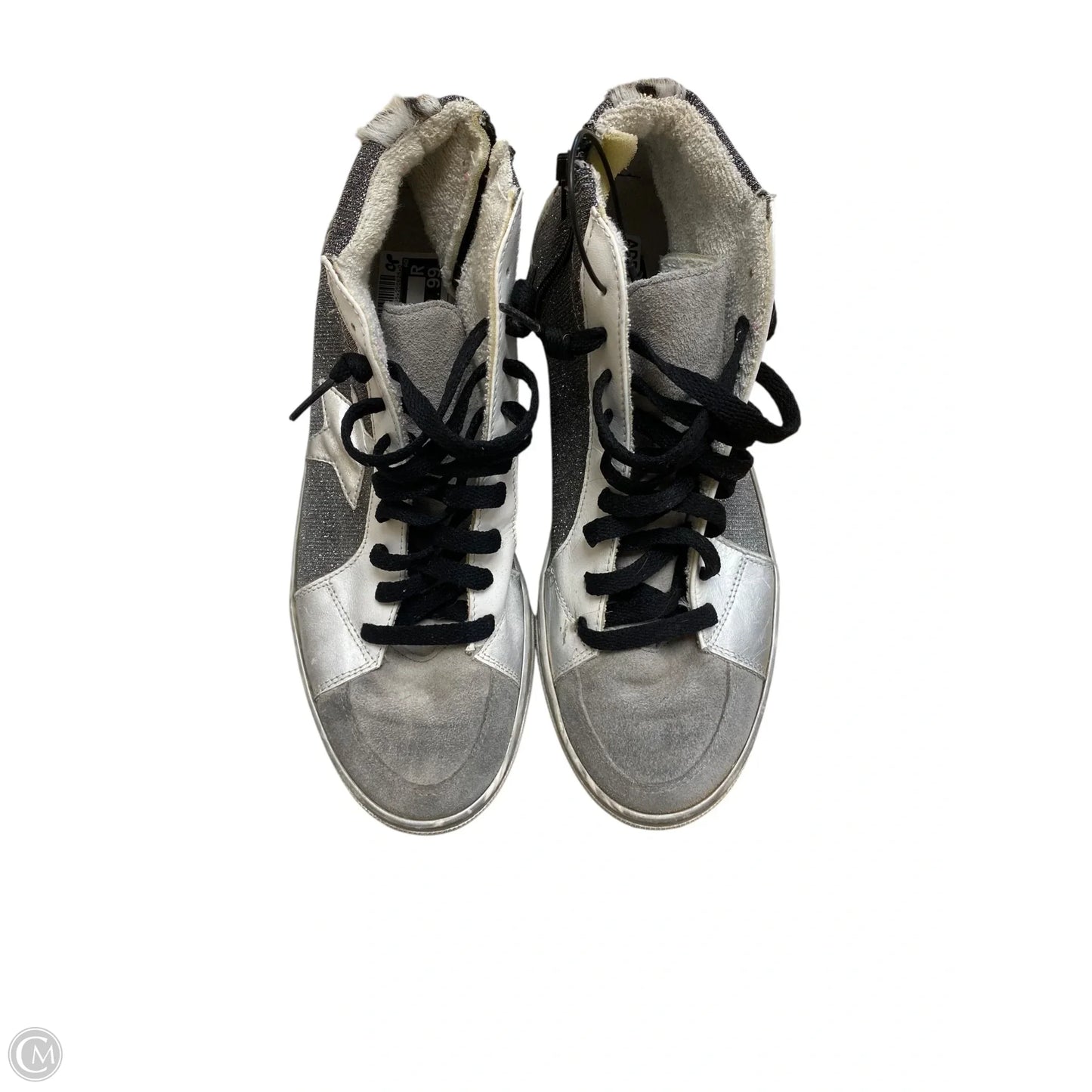 Shoes Sneakers By Steve Madden In Grey, Size: 9
