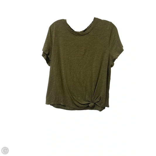 Top Short Sleeve By Social Standard By Sanctuary In Green, Size: Xl