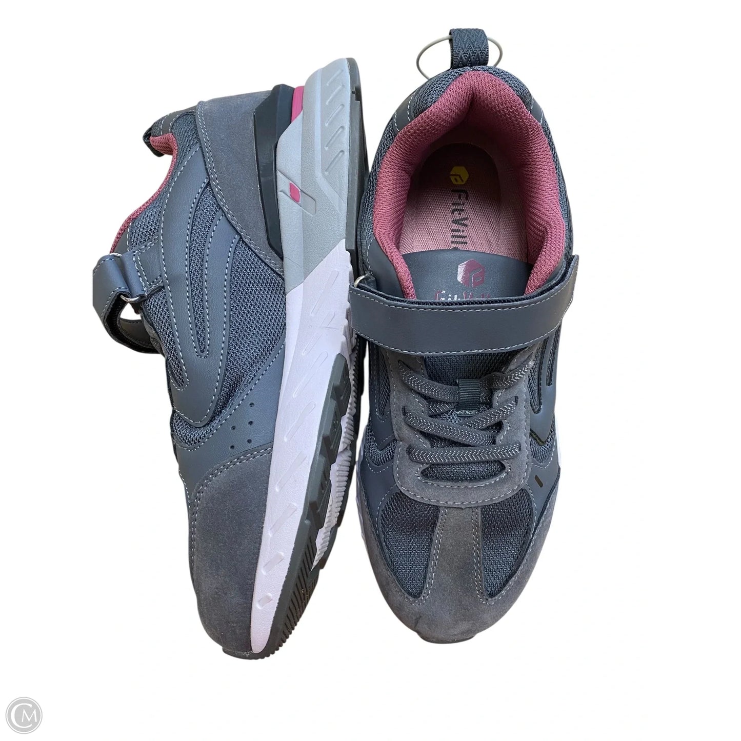 Shoes Athletic By Clothes Mentor In Grey, Size: 10