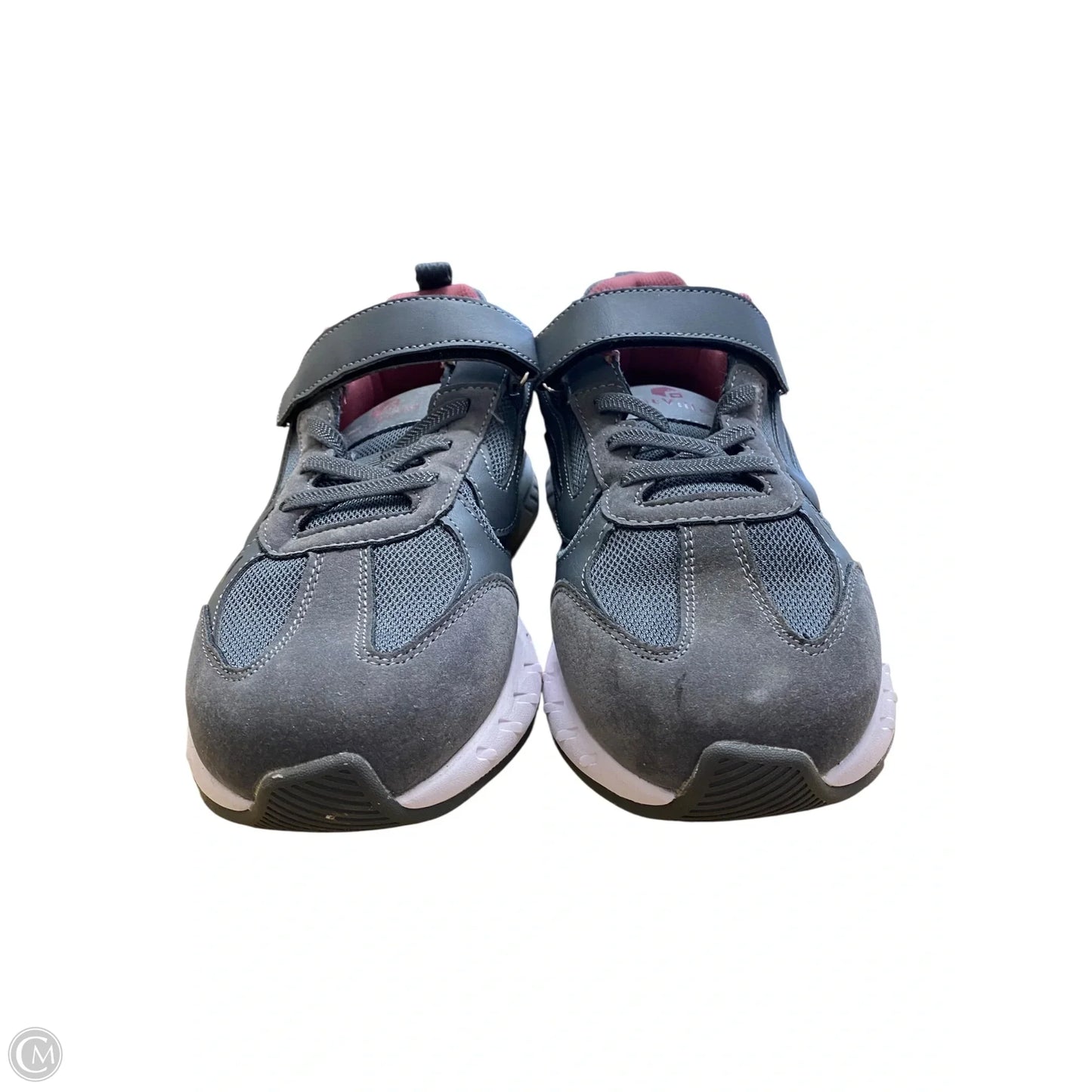 Shoes Athletic By Clothes Mentor In Grey, Size: 10