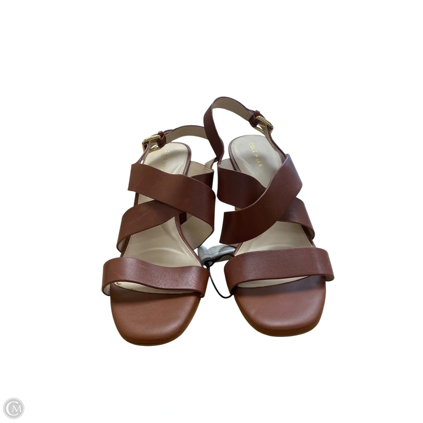 Shoes Heels Block By Cole-haan In Brown, Size: 8