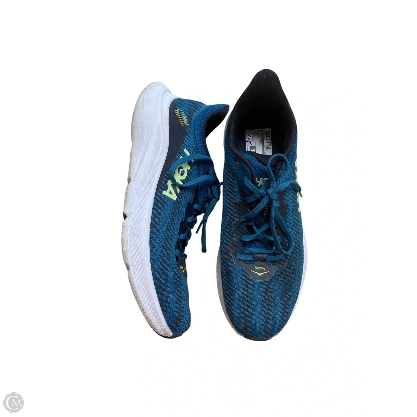 Shoes Athletic By Hoka In Green, Size: 8.5