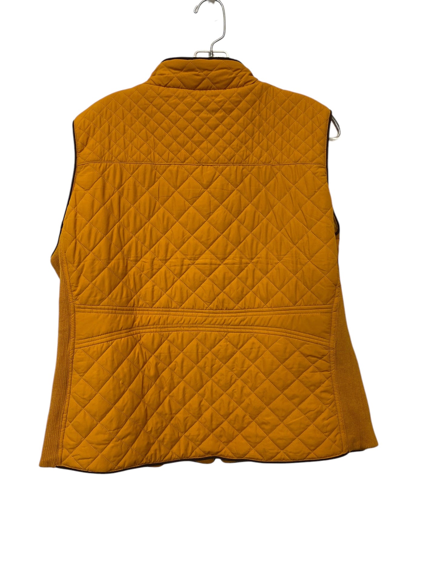 Vest Puffer & Quilted By Clothes Mentor In Yellow, Size: S