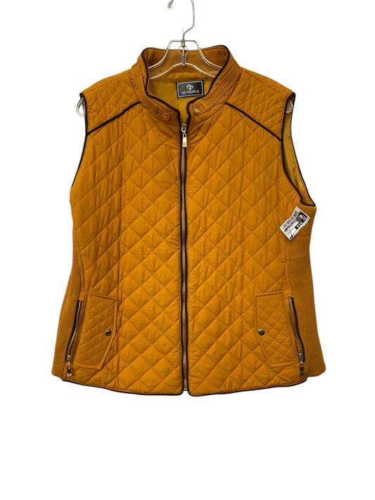 Vest Puffer & Quilted By Clothes Mentor In Yellow, Size: S