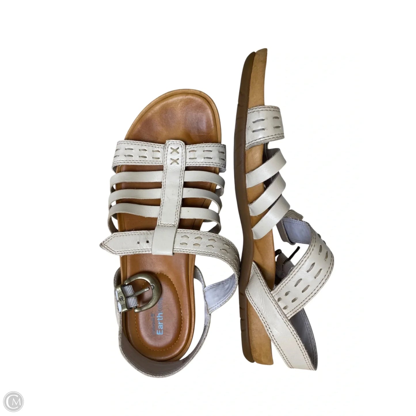 Sandals Flats By Timberland In Cream, Size: 8