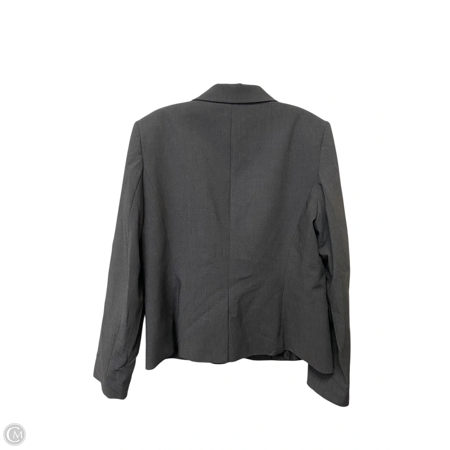 Blazer By Calvin Klein In Grey, Size: 16