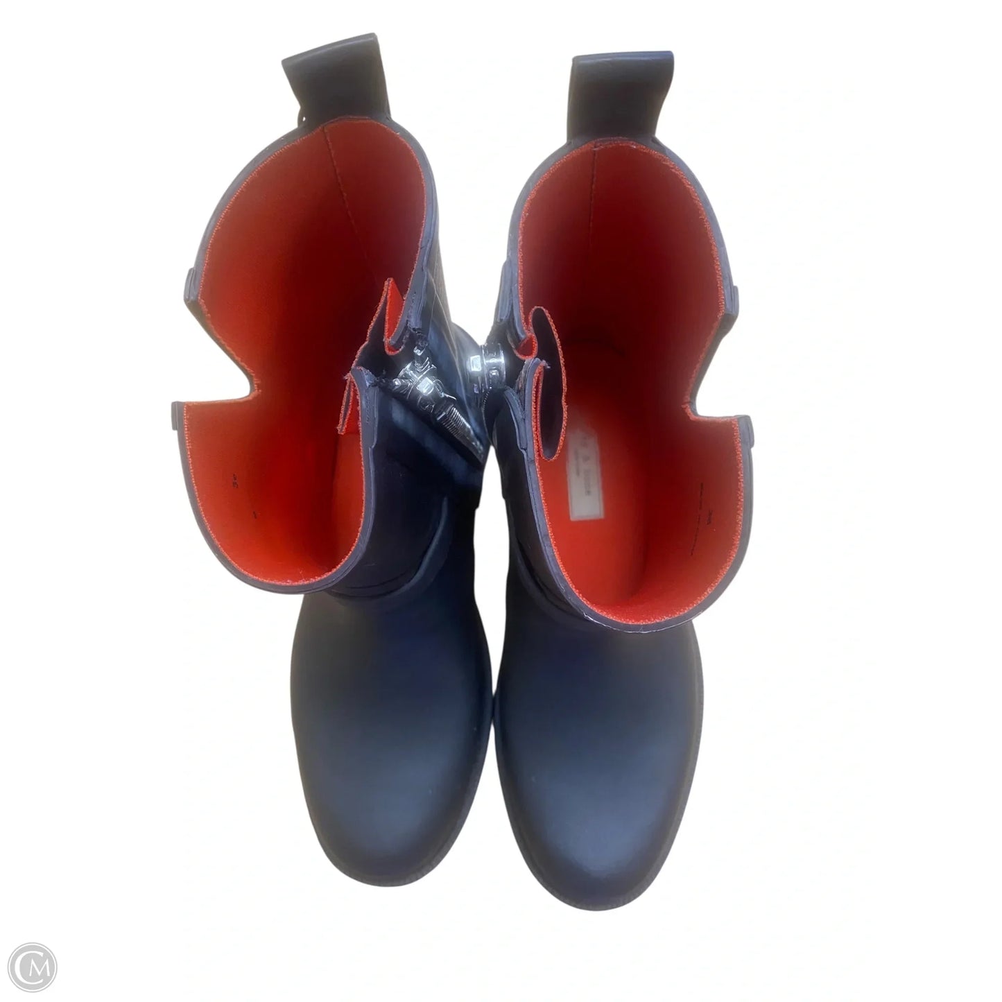 Boots Rain By Rag & Bones Jeans In Black & Red, Size: 6