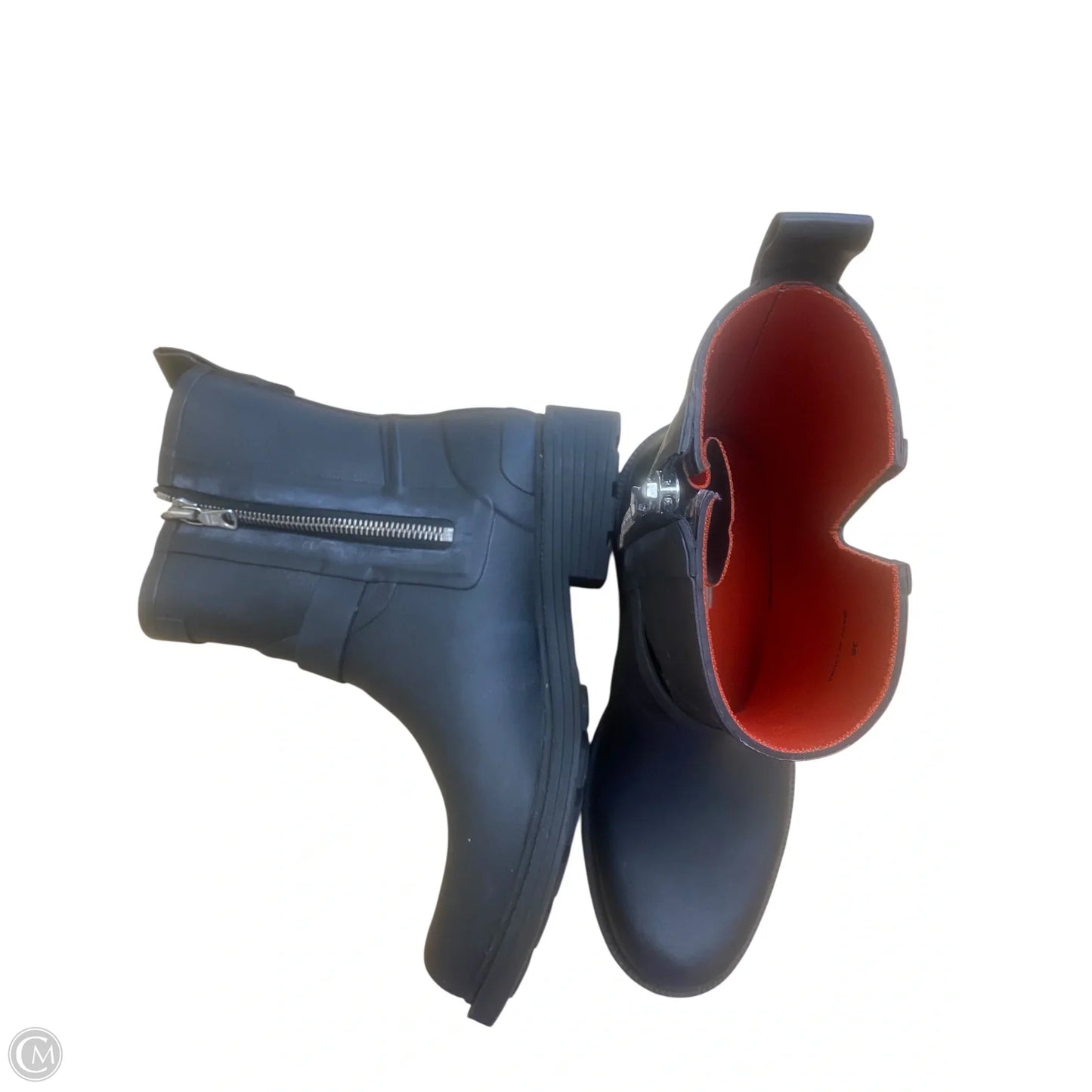 Boots Rain By Rag & Bones Jeans In Black & Red, Size: 6