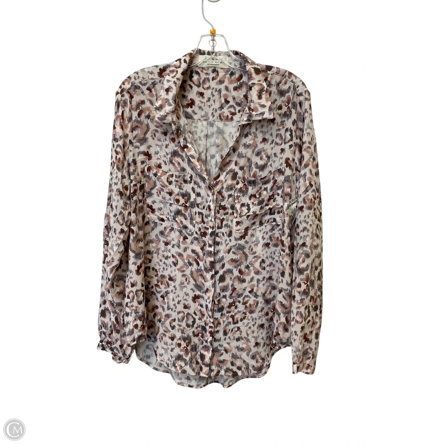 Top Long Sleeve By Cloth & Stone In Multi-colored, Size: Xl