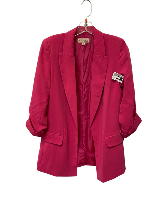 Blazer By Philosophy In Pink, Size: Xs