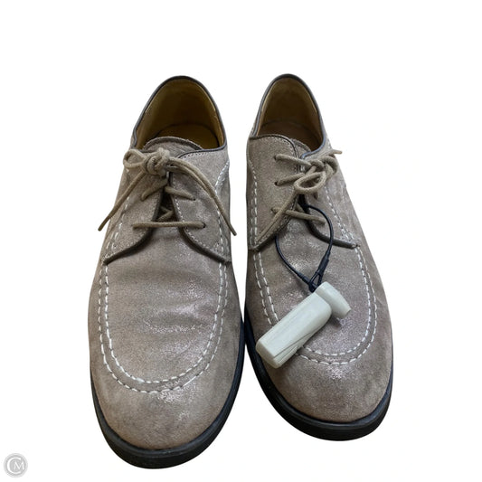 Shoes Flats By Hush Puppies In Grey, Size: 9.5