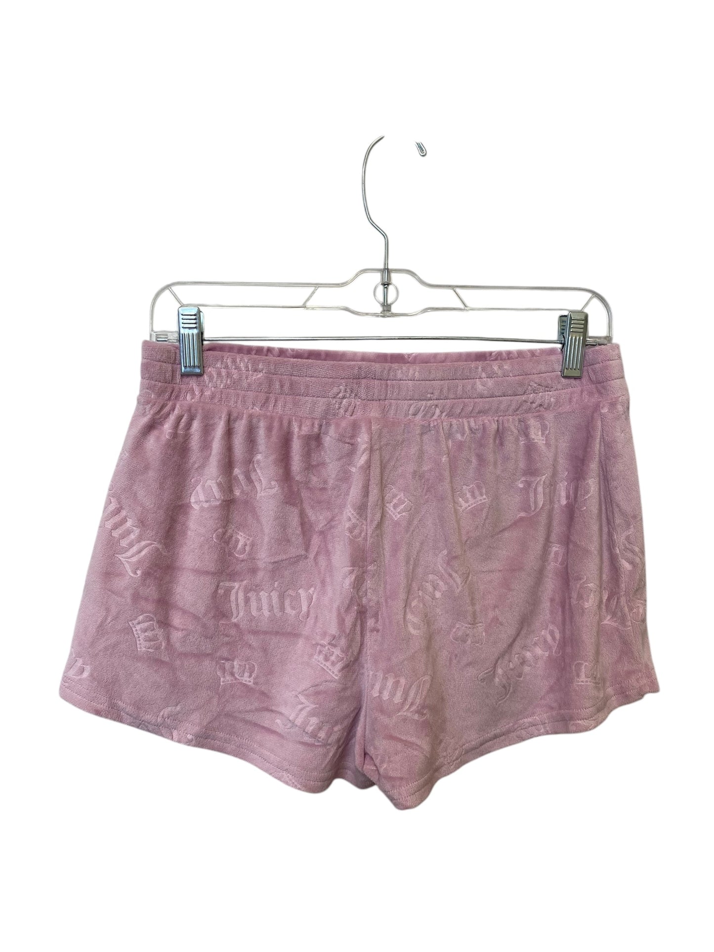 Lounge Set Shorts By Juicy Couture In Pink, Size: M