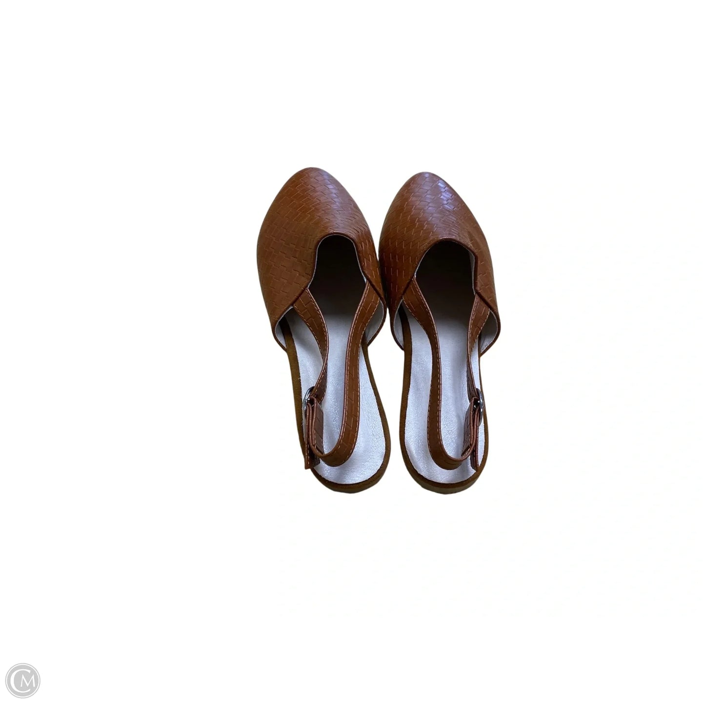 Shoes Flats By Clothes Mentor In Brown, Size: 8