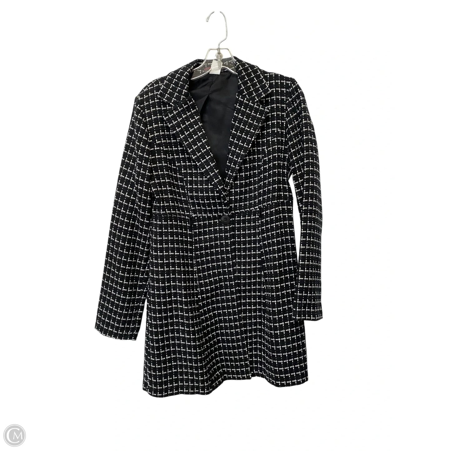 Blazer By Clothes Mentor In Black, Size: L