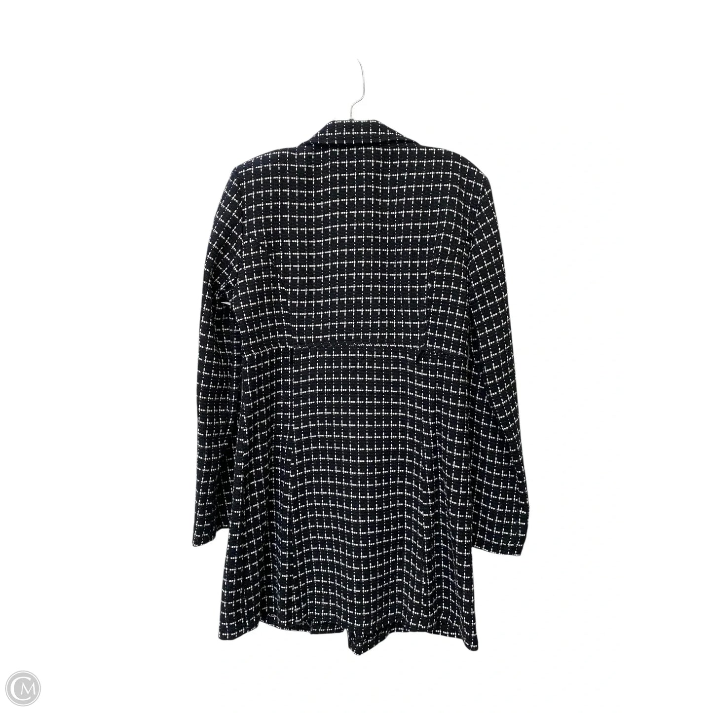 Blazer By Clothes Mentor In Black, Size: L