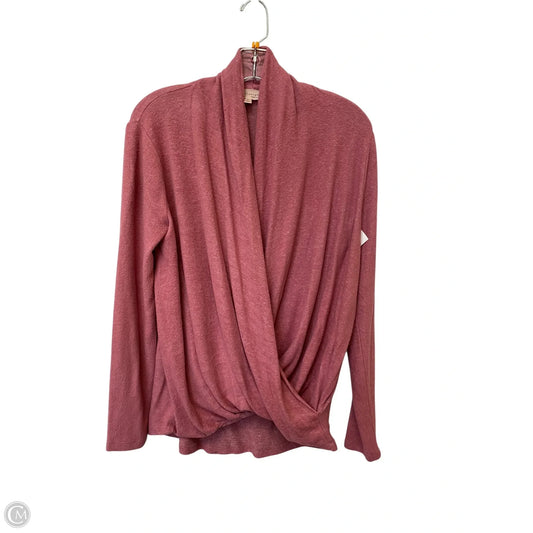 Sweater By Philosophy In Pink, Size: S