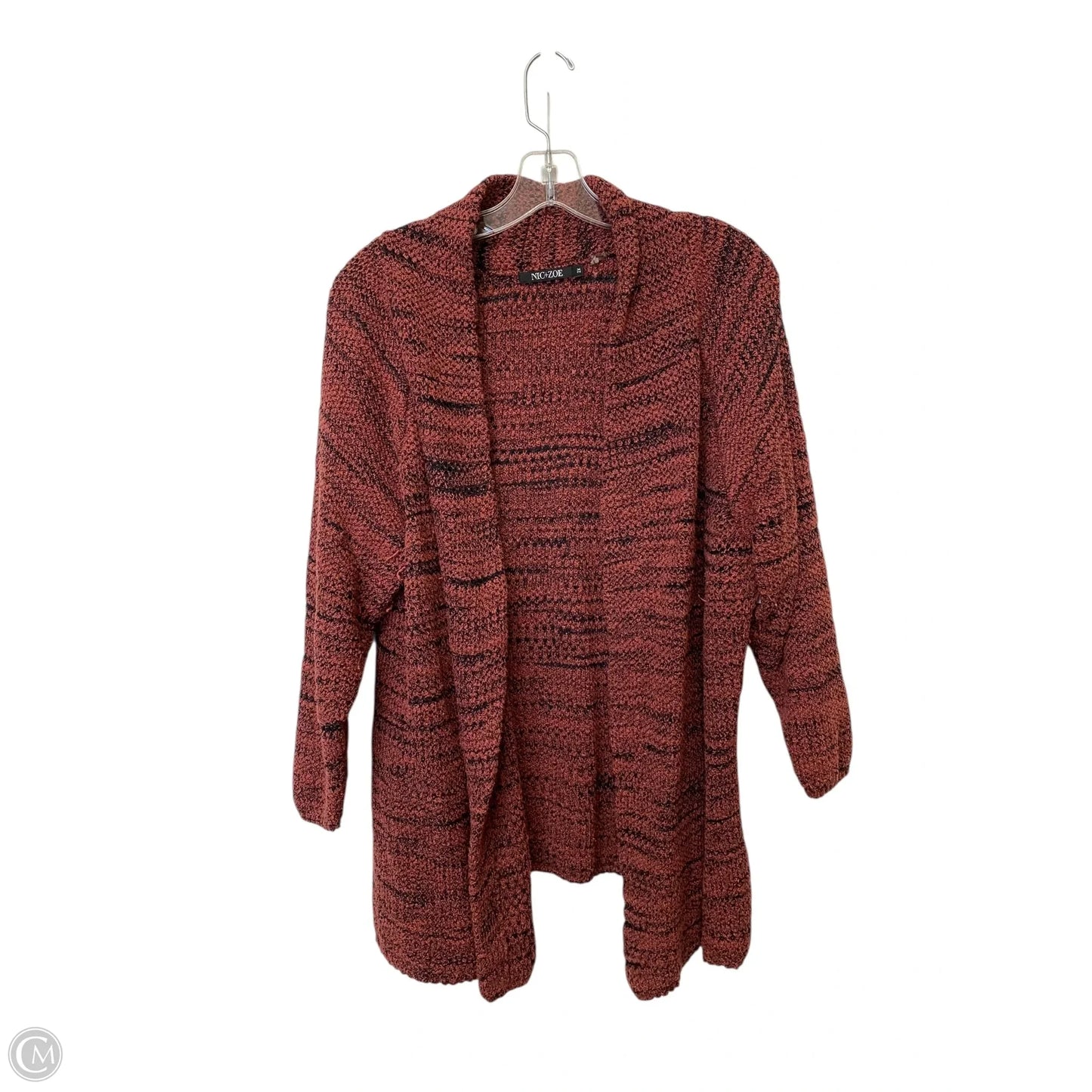 Cardigan By Nic + Zoe In Red, Size: 2x