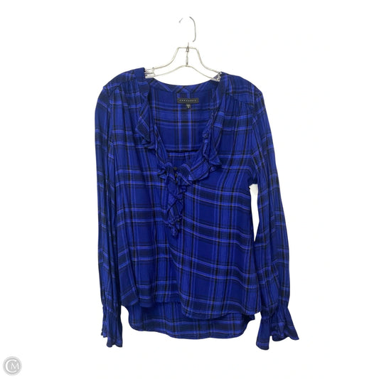 Top Long Sleeve By Sanctuary In Blue, Size: S