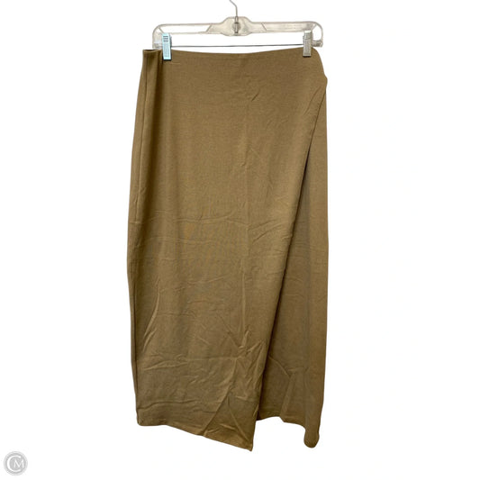 Skirt Maxi By Vince In Brown, Size: L