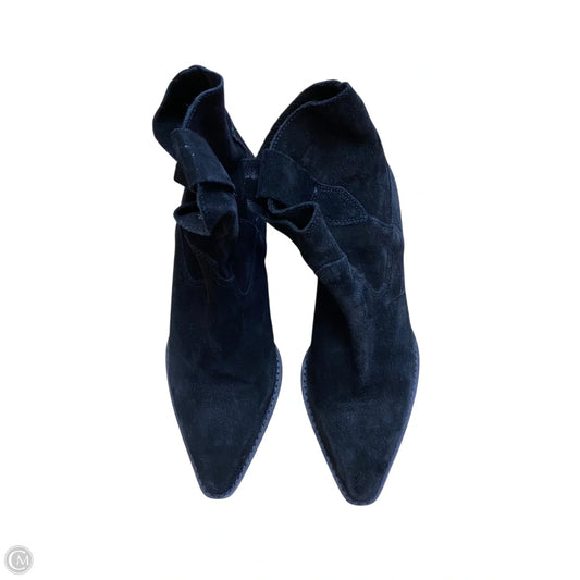 Boots Ankle Heels By Chinese Laundry In Black, Size: 7