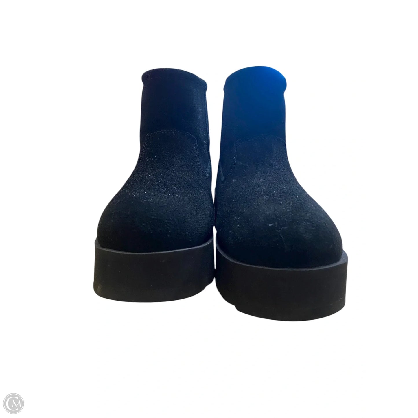 Boots Ankle Flats By Time And Tru In Black, Size: 7