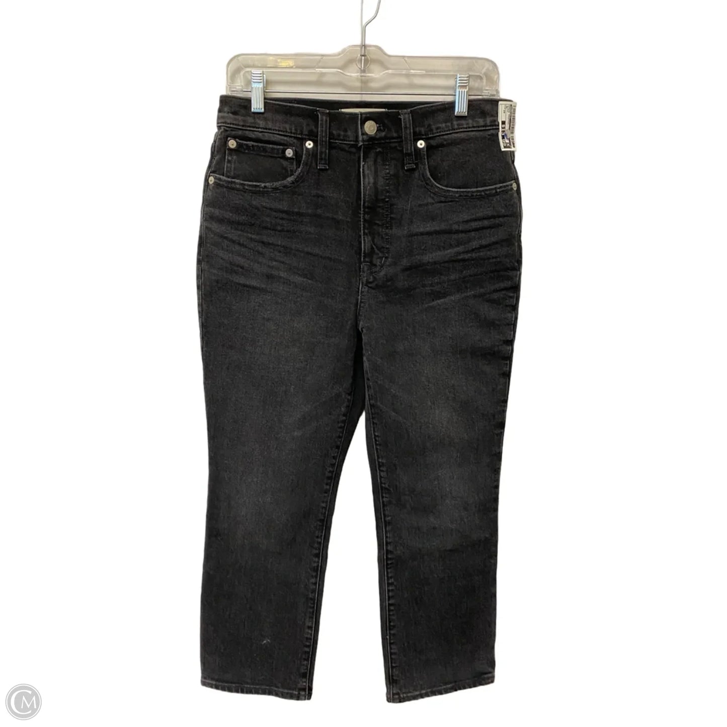 Pants Cropped By Madewell In Black, Size: 28