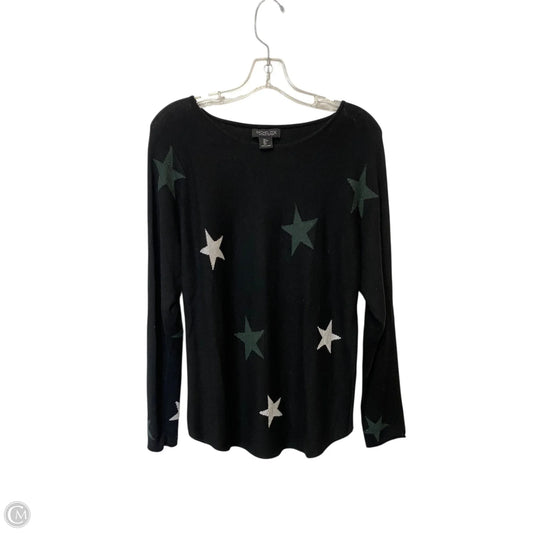 Top Long Sleeve By Rachel Zoe In Black, Size: L