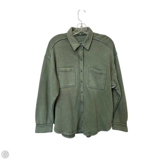 Top Long Sleeve By Aerie In Green, Size: Xs