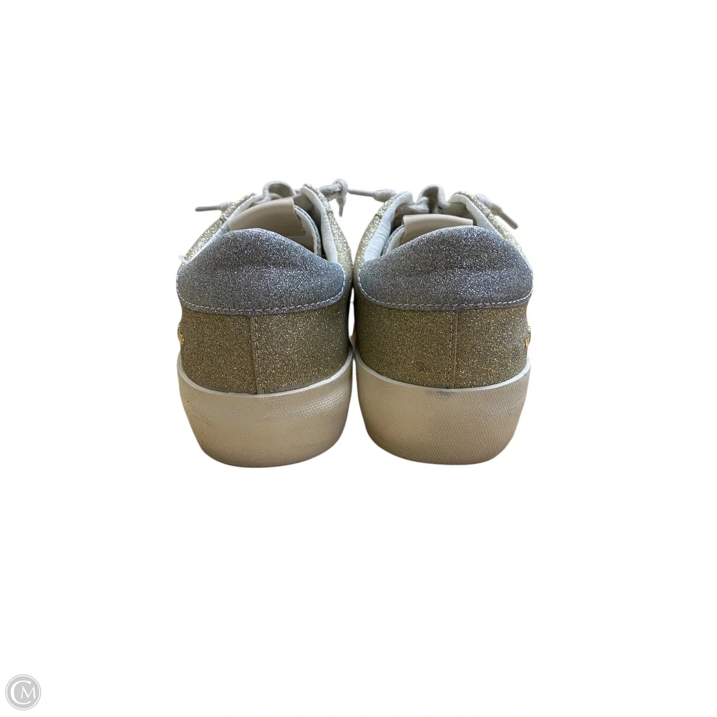 Shoes Sneakers By Vintage Havana In Gold & Silver, Size: 9