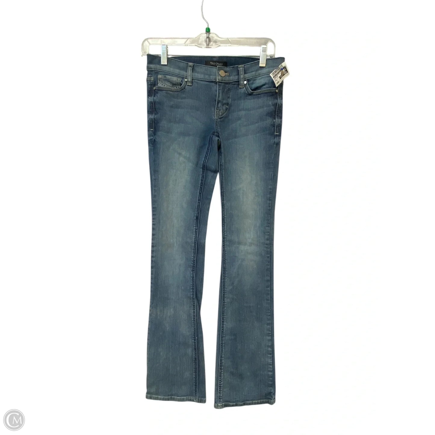 Jeans Boot Cut By White House Black Market In Blue Denim, Size: 0