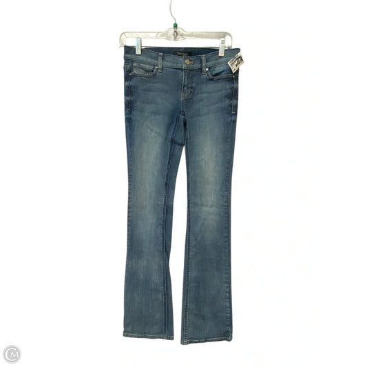 Jeans Boot Cut By White House Black Market In Blue Denim, Size: 0