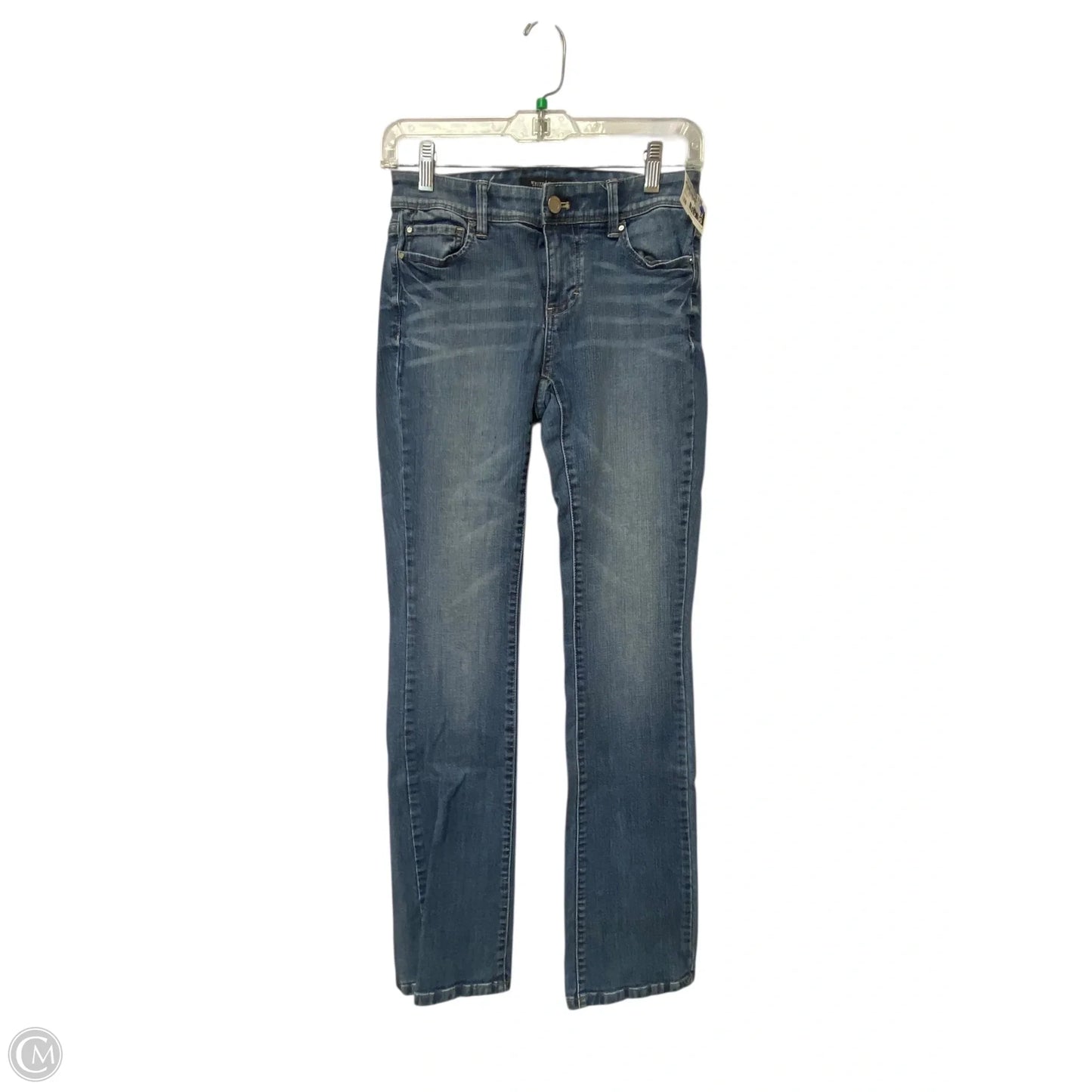 Jeans Boot Cut By White House Black Market In Blue Denim, Size: 0