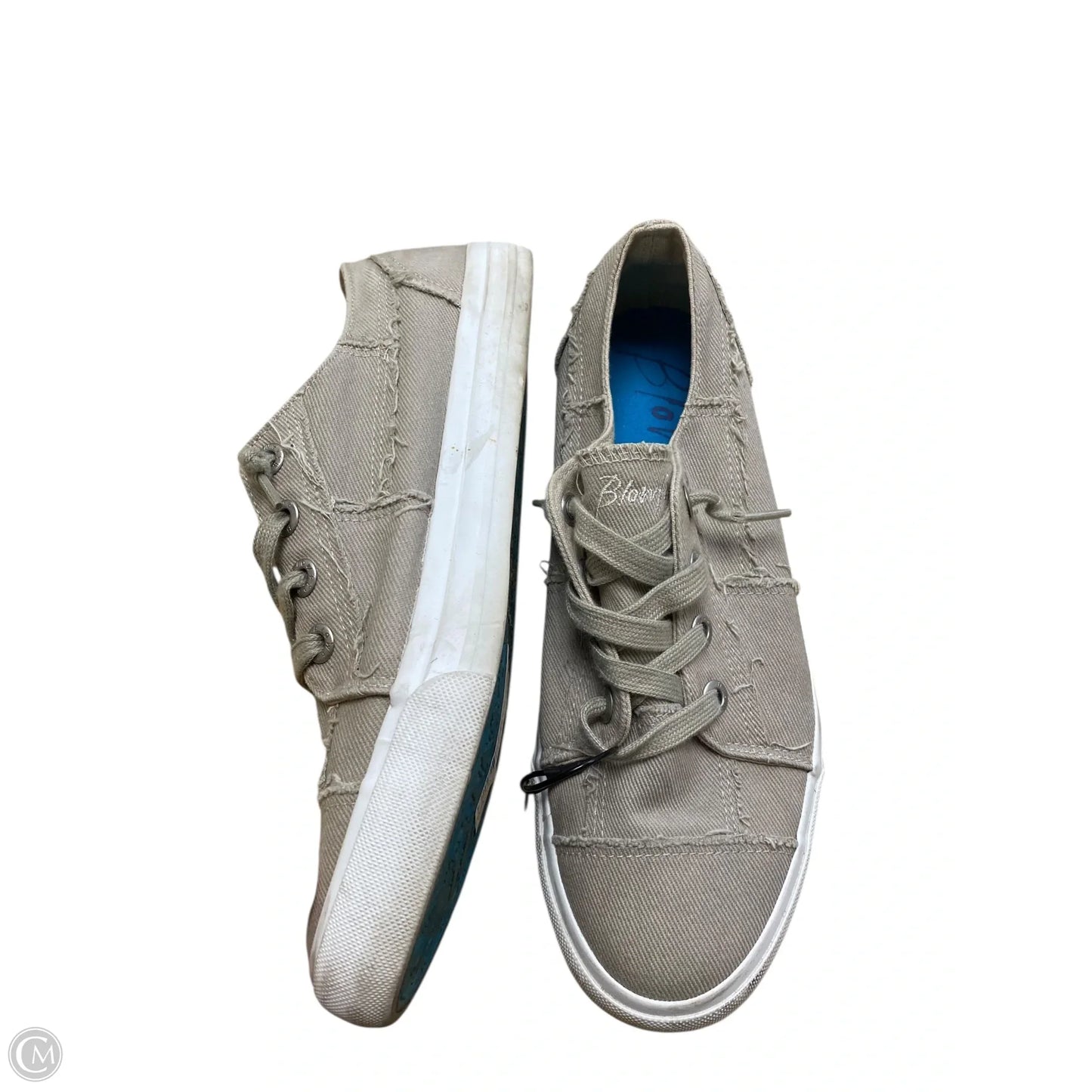 Shoes Flats By Blowfish In Grey, Size: 10