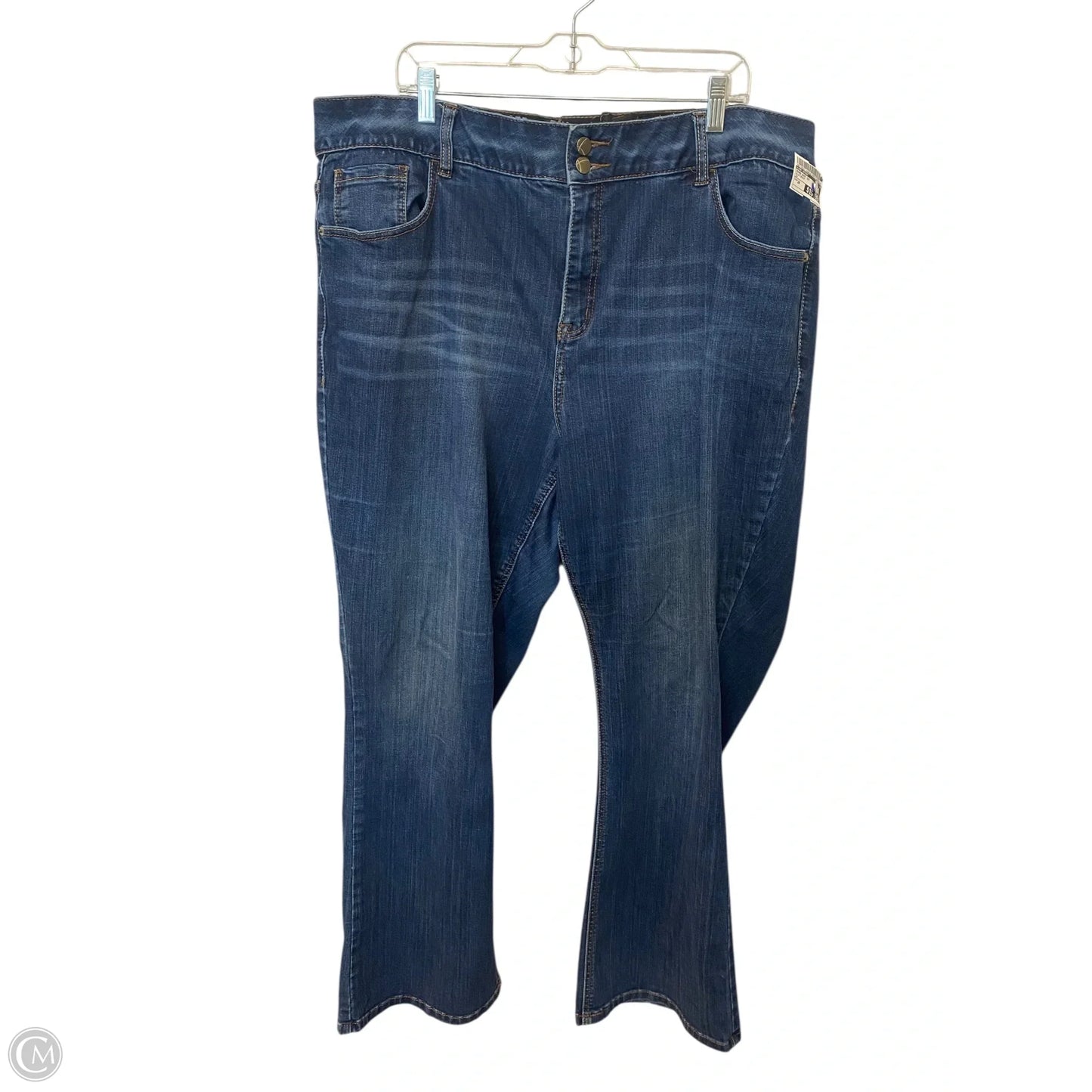 Jeans Boot Cut By Lane Bryant In Blue Denim, Size: 24