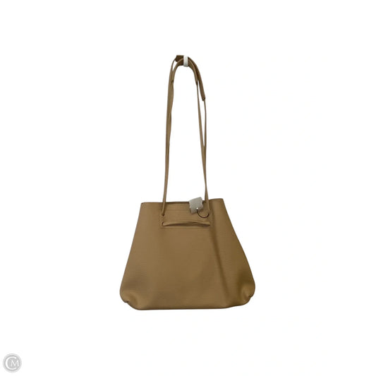 Handbag Leather By Clothes Mentor, Size: Medium