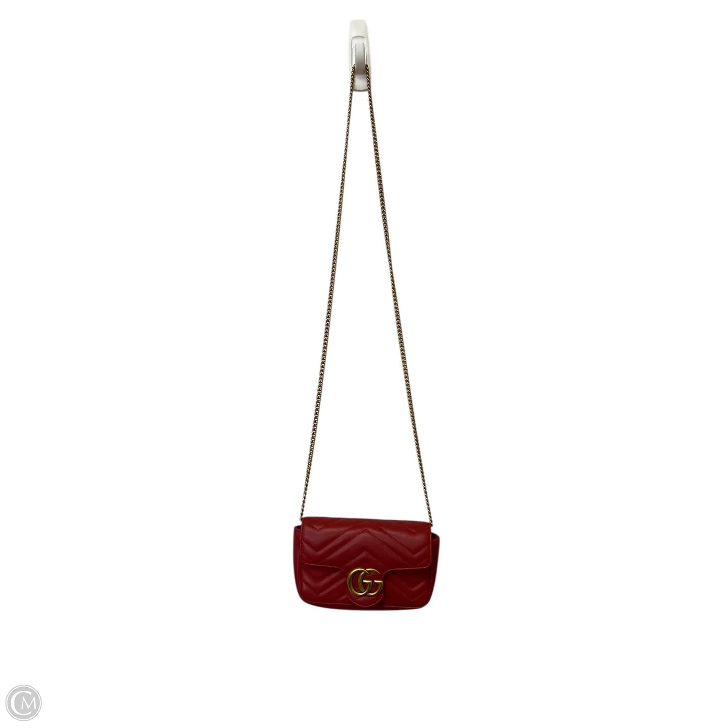 Crossbody Luxury Designer By Gucci, Size: Small